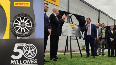 Pirelli celebra la producción de 50 millones de llantas en México
