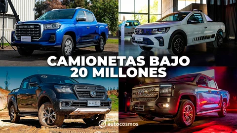 Estas son las 20 camionetas bajo 20 millones disponibles en Chile