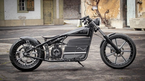 Sine Cycles King Current, una moto eléctrica con un look retro