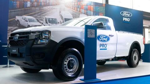 La Ford Ranger Cabina Simple está en Argentina Oil & Gas Expo 2025