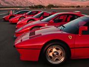 Video: los cinco Ferrari más impactantes de la historia se enfrentan en un arrancón   