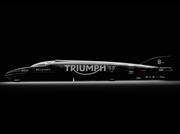 Triumph quiere el récord de velocidad en tierra para un vehículo de dos ruedas
