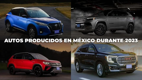 Estos son los vehículos producidos en México durante 2023