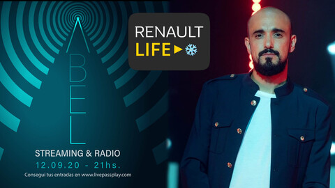 Renault cerrará el Life Winter Edition con Abel Pintos