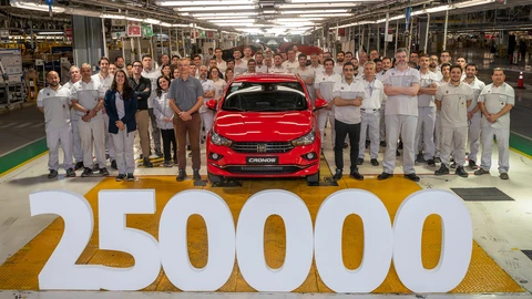 FIAT Cronos alcanza las 250.000 unidades producidas en Argentina