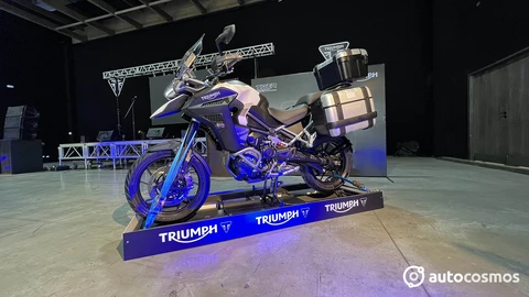 Triumph presenta en Chile la tercera generación de su maxi-trail insignia, la Tiger 1200