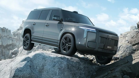 Polestones 01, un clon genérico del Land Rover Defender emerge en China