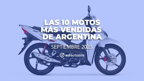 Las 10 motos más vendidas en Argentina en septiembre de 2023