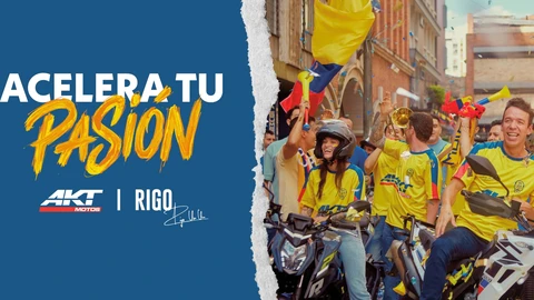AKT Motos y Rigoberto Urán se unen para vivir la pasión del fútbol con responsabilidad