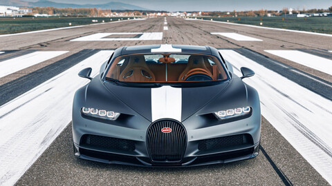 Bugatti homenajea a sus pilotos aéreos con una nueva edición especial del Chiron Sport