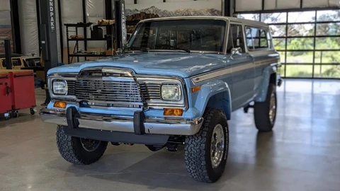 Motor V10 de Dodge Viper es el corazón de un Jeep Cherokee S 1979