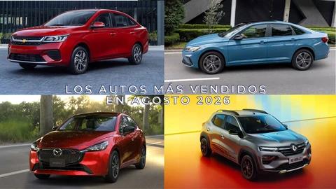 Los 10 autos más vendidos en agosto 2026