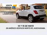 Chevrolet Chile: Gran Venta de fábrica sábado 14 y domingo 15 de mayo
