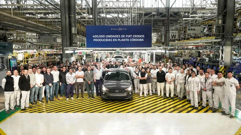 FIAT fabricó 400.000 Cronos en Argentina