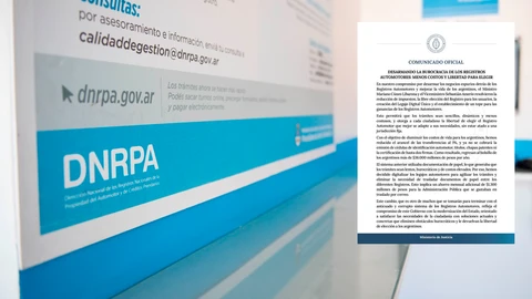 Las emisiones de cédulas, chapas patentes, títulos y más serán gratuitas en Argentina