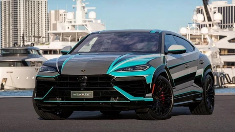 Lamborghini Urus SE Art Basel Miami Beach, inspirado en la brillo de la paradisiaca ciudad