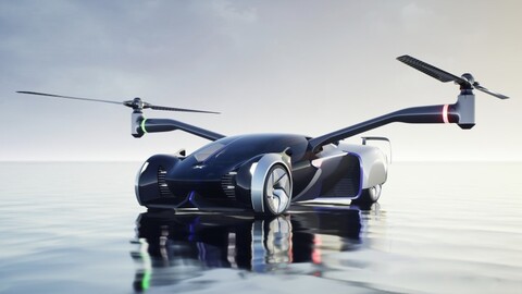Así es la nueva generación de autos voladores