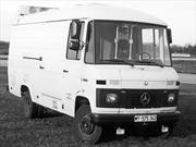 El primer vehículo autónomo fue una van Mercedes-Benz de 1986