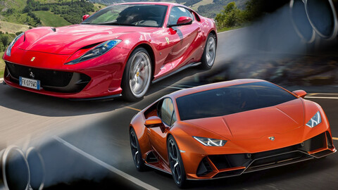 Ferrari y Lamborghini no dejarán de usar motores de combustión en Europa