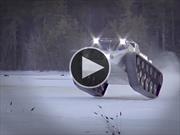 Video: Ripsaw EV-2 en tanque que hace drift en el hielo