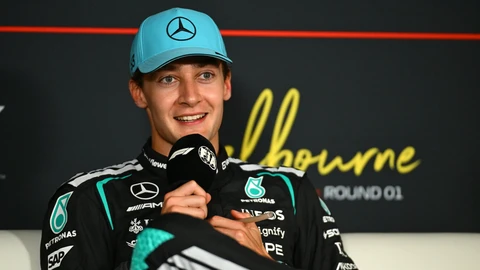 Fórmula 1 2026: Russell marcó el mejor tiempo en la única Práctica en China