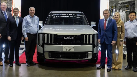 Kia Telluride 2027 inicia producción en la planta de Georgia
