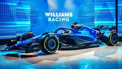 F1 2023 Williams presentó la decoración del FW45, su nueva máquina