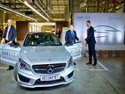 Mercedes-Benz CLA entra en la línea de producción