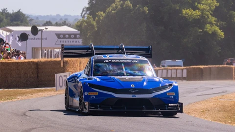 Super Mustang Mach-E 2026 se llevó la victoria en Goodwood