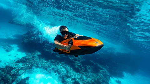 Seabob SE63, el scooter acuático eléctrico de Lamborghini