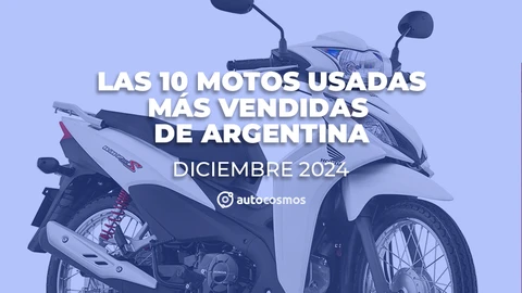 Las motos usadas más vendidas de Argentina en diciembre de 2024