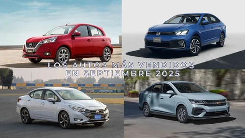 Los 10 autos más vendidos en septiembre 2025
