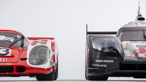 Porsche reúne al 917 y 919 el primero y el último de la marca en ganar las 24 Horas de Le Mans