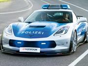 Agarrate: Crean un Chevrolet Corvette patrullero en Alemania 