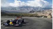 El F1 de Red Bull Racing corrió a más de 5.000 metros de altura