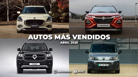 Top 20: los modelos más vendidos en Chile en abril de 2026