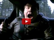Video: cómo asustar a un periodista de autos, con un piloto de NASCAR