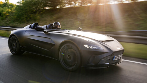 Aston Martin V12 Speedster, el deportivo comienza su fase de pruebas en la vía pública