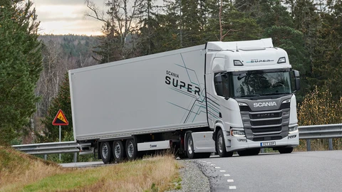 Scania Chile llevó su camión Super 500 R al encuentro Swedish Mining 2023