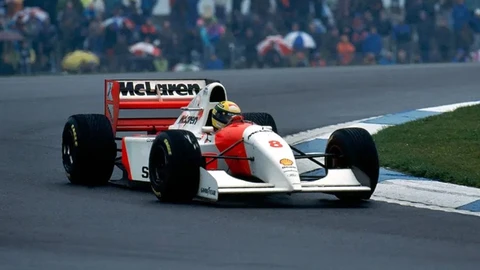 Se cumplen 30 años de la vuelta mágica de Ayrton Senna en Donington Park