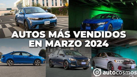 Los 10 autos más vendidos en marzo 2024