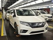 Honda inicia la producción de la Odyssey 2018 en la planta de Alabama