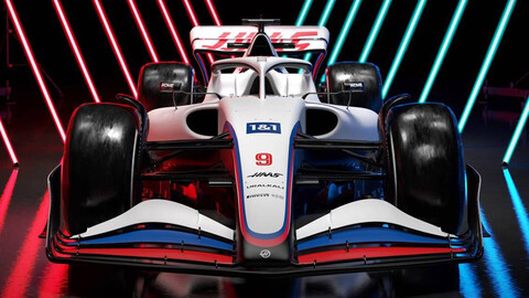 F1 2022: Haas VF-22 es el primero en salir a la luz