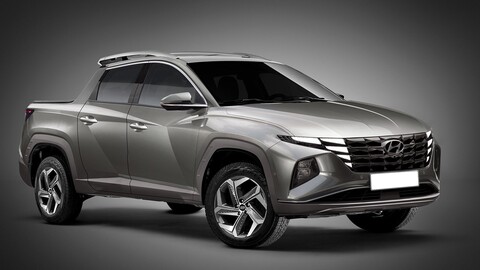 En 2021 llegará la Hyundai Santa Cruz, futura rival de Frontier, Hilux y muchas más