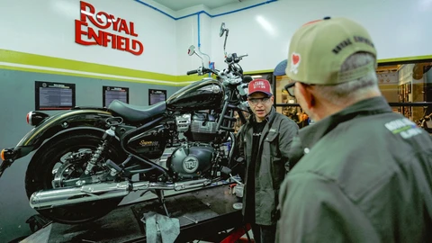 Royal Enfield inicia en Envigado el ensamblaje local de la Super Meteor 650