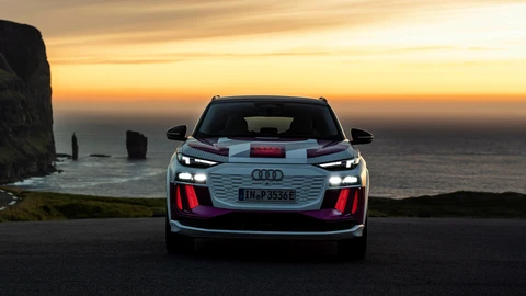 El Audi Q6 e-tron estrenará plataforma y un avanzado sistema de iluminación OLED