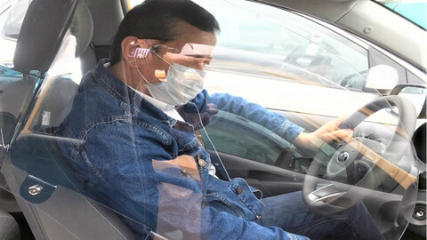 Kia ofrece pantalla de protección para taxistas