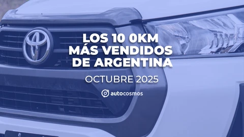 Los 0km más vendidos de Argentina en octubre de 2025