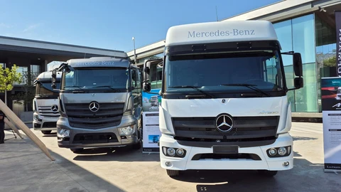 Kaufmann presentó su renovada línea de camiones Mercedes-Benz 2026