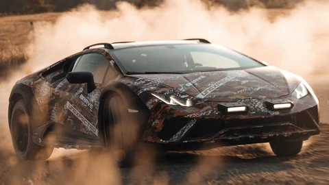 Lamborghini Huracan todo terreno va en serio